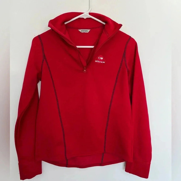 Eider red sweater size 38 (small) - Picture 2 of 6